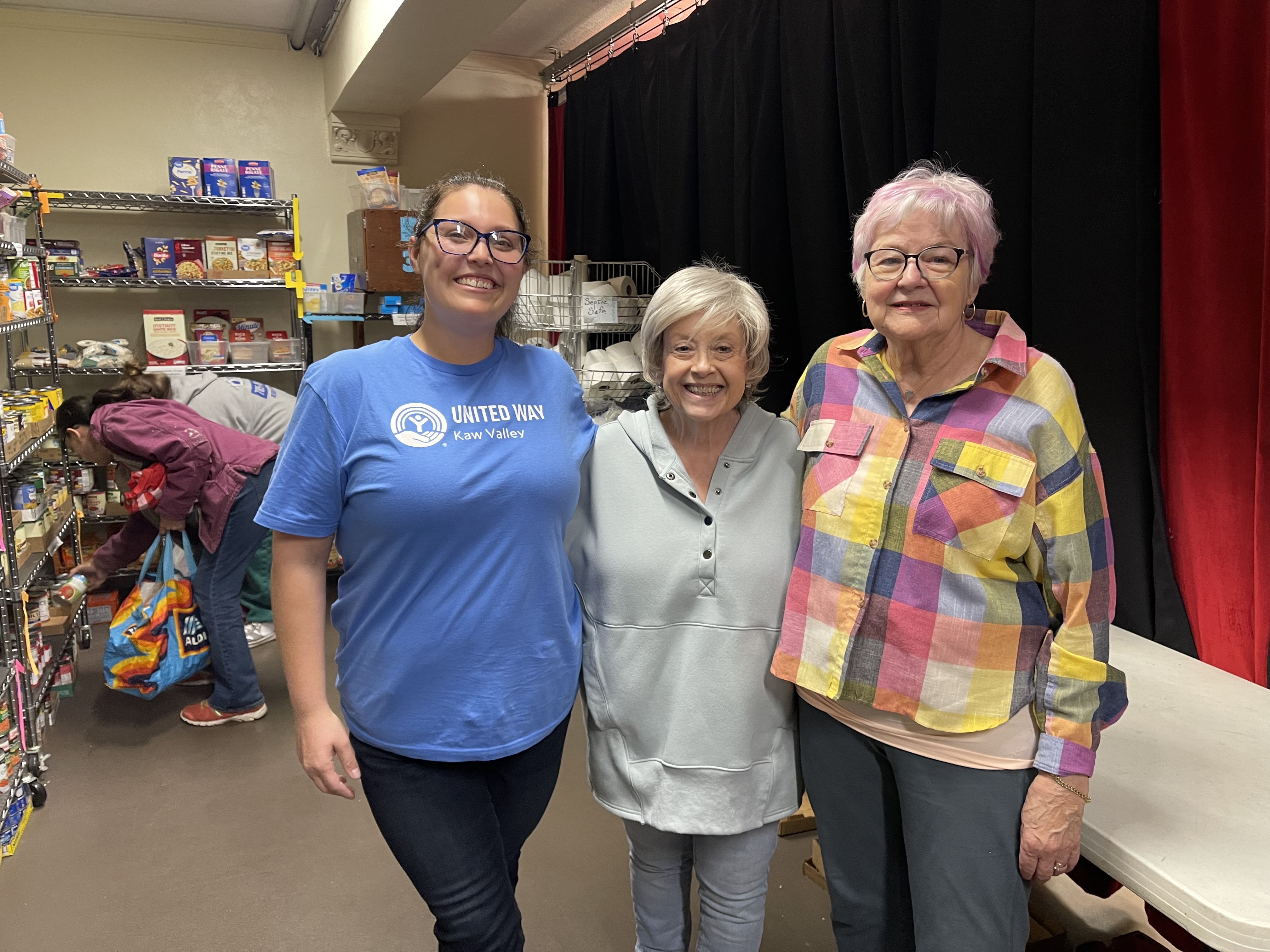 Hannah with High School teachers at Baldwin food pantry.jpg Hannah with High School teachers at Baldwin food pantry.jpg