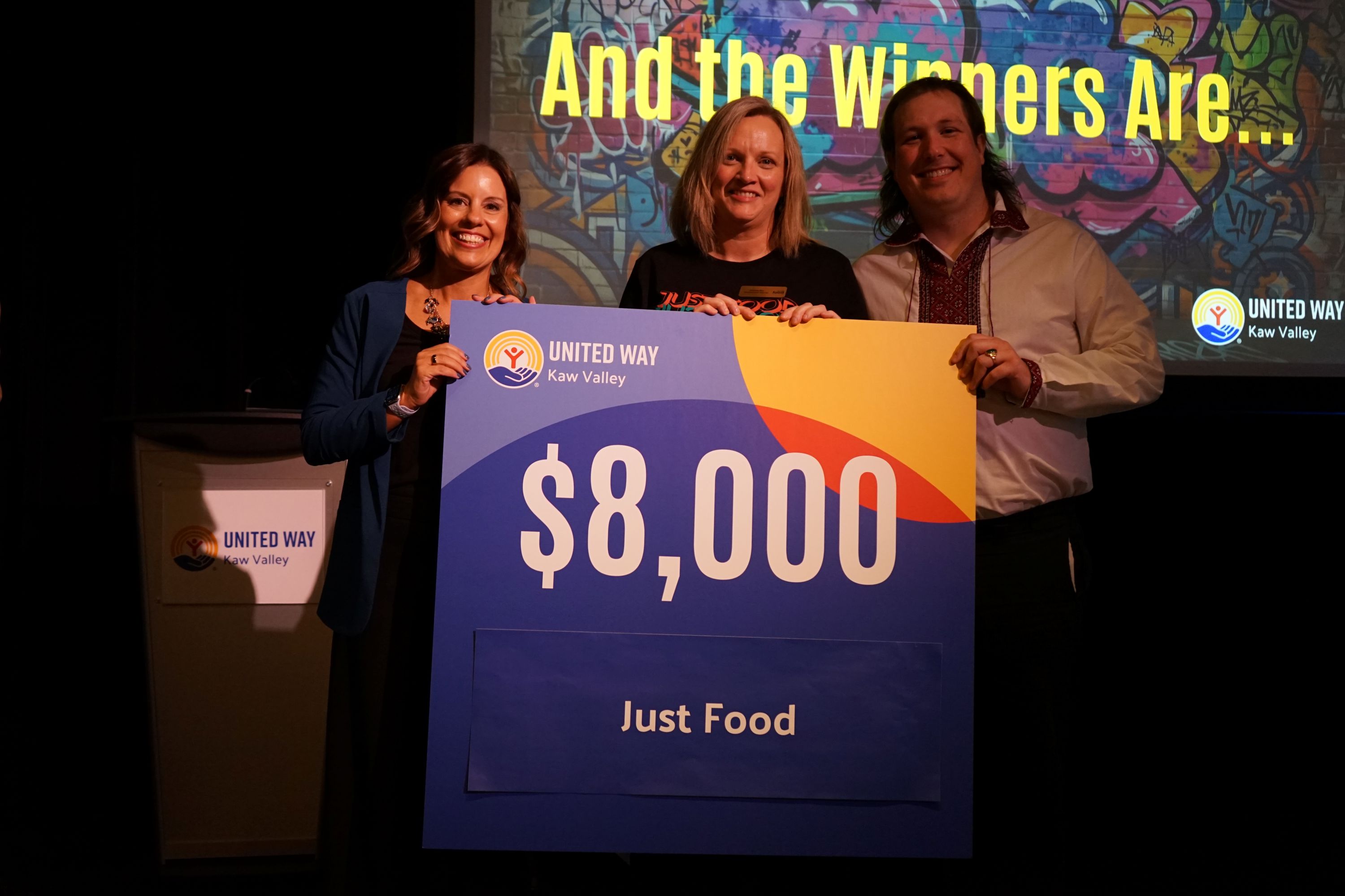 Grant Slam Just Food award.JPG