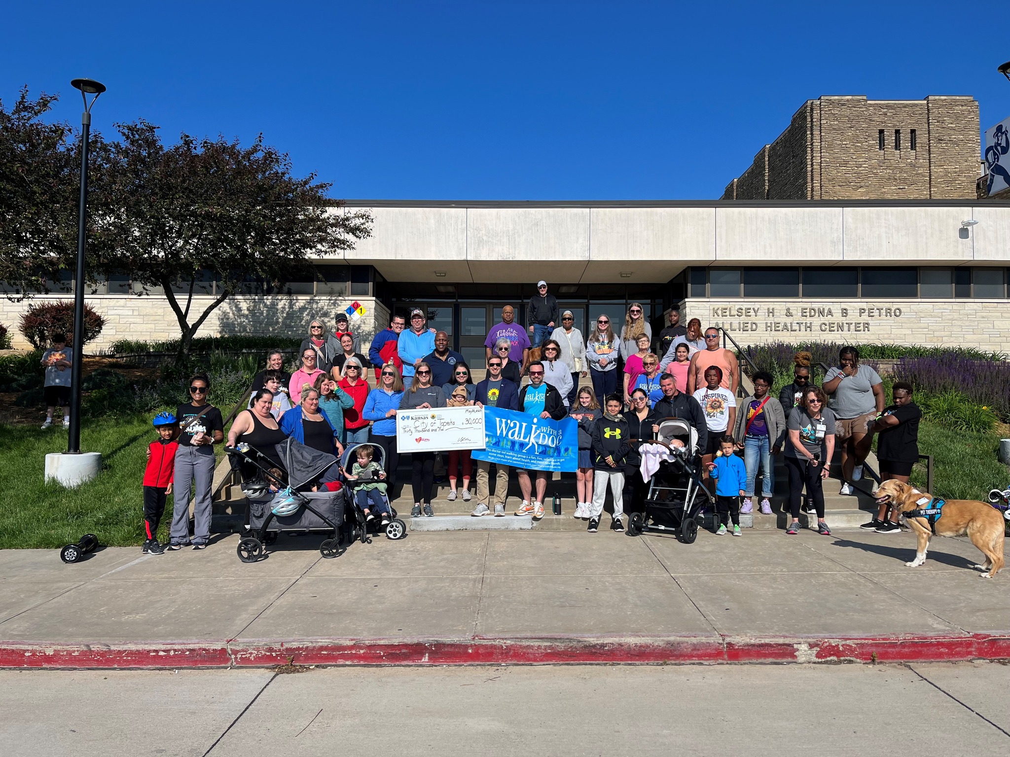 Safe Routes Check presentation at Walk with a Doc May 2023