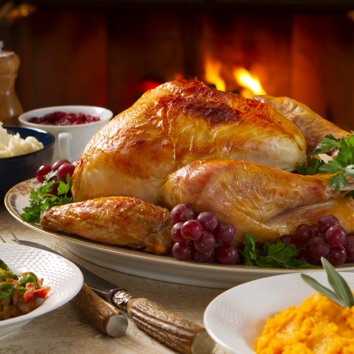 Thanksgiving turkey & sides