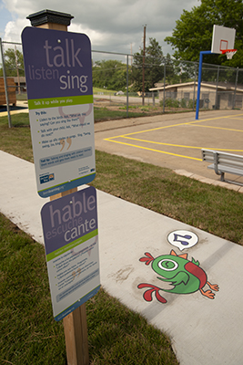 Pine Ridge BLT signs from ribbon cut 2014