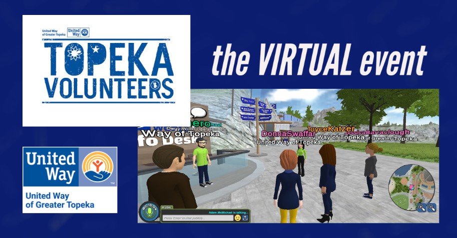 Topeka Volunteers virtual event cover